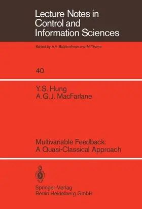 MacFarlane / Hung |  Multivariable Feedback: A Quasi-Classical Approach | Buch |  Sack Fachmedien