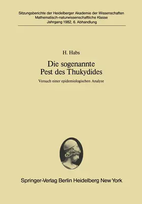Habs |  Die sogenannte Pest des Thukydides | Buch |  Sack Fachmedien