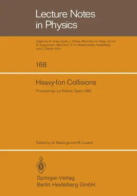 Madurga / Lozano |  Heavy-Ion Collisions | Buch |  Sack Fachmedien