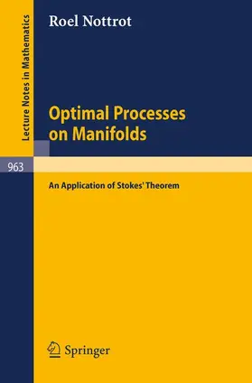 Nottrot |  Optimal Processes on Manifolds | Buch |  Sack Fachmedien