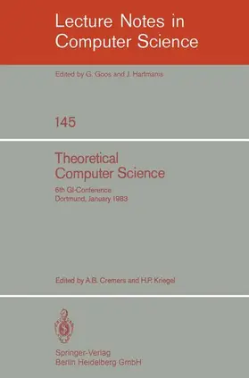 Kriegel / Cremers |  Theoretical Computer Science | Buch |  Sack Fachmedien