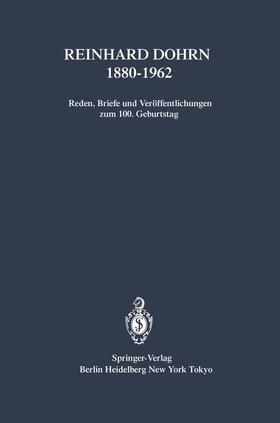 Groeben |  Reinhard Dohrn 1880¿1962 | Buch |  Sack Fachmedien