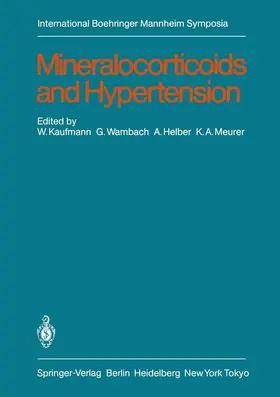 Kaufmann / Wambach / Helber | Mineralocorticoids and Hypertension | Buch | 978-3-540-12391-0 | www.sack.de