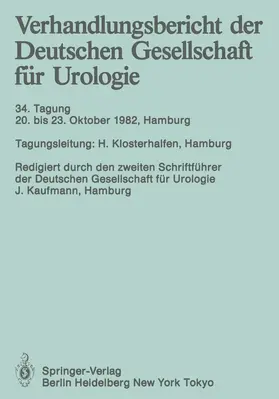 Kaufmann |  20. bis 23. Oktober 1982, Hamburg | Buch |  Sack Fachmedien