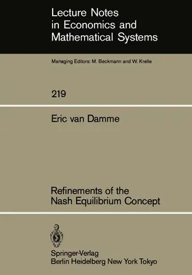 Damme |  Refinements of the Nash Equilibrium Concept | Buch |  Sack Fachmedien