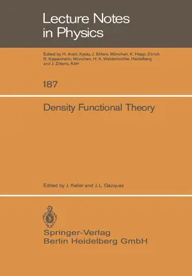 Amador / Varea / Keller |  Density Functional Theory | Buch |  Sack Fachmedien
