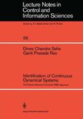 Rao / Saha |  Identification of Continuous Dynamical Systems | Buch |  Sack Fachmedien