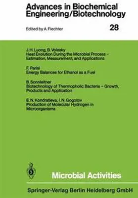 Gogotov / Kondratieva / Luong |  Microbial Activities | Buch |  Sack Fachmedien
