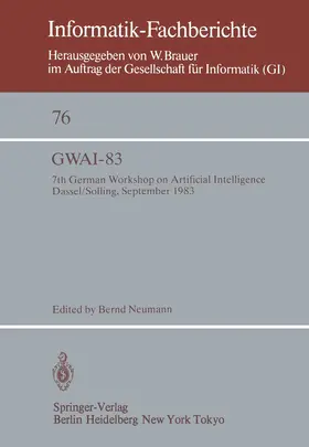 de Neumann |  GWAI-83 | Buch |  Sack Fachmedien