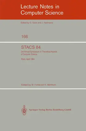 Mehlhorn / Fontet |  STACS 84 | Buch |  Sack Fachmedien