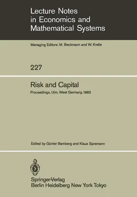 Bamberg / Spremann |  Risk and Capital | Buch |  Sack Fachmedien