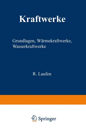 Laufen | Kraftwerke | Buch | 978-3-540-13218-9 | www.sack.de