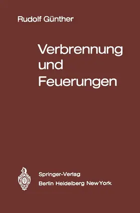 Günther |  Verbrennung und Feuerungen | Buch |  Sack Fachmedien