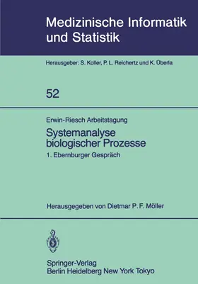 Möller |  Erwin-Riesch Arbeitstagung Systemanalyse biologischer Prozesse | Buch |  Sack Fachmedien