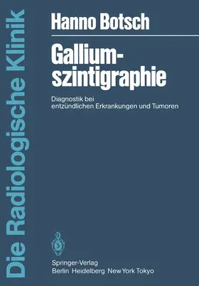 Botsch |  Galliumszintigraphie | Buch |  Sack Fachmedien