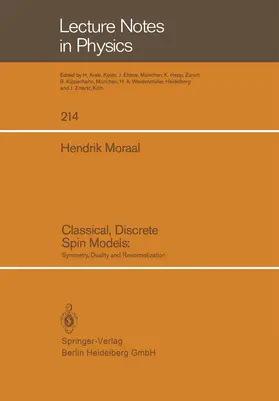 Moraal |  Classical, Discrete Spin Models | Buch |  Sack Fachmedien