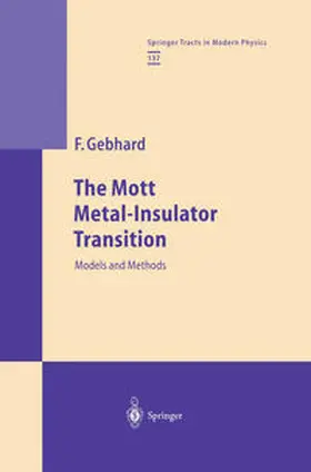Gebhard | The Mott Metal-Insulator Transition | E-Book | www.sack.de
