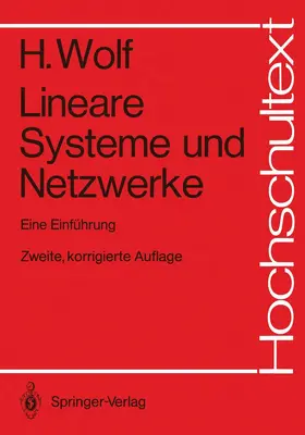 Wolf |  Lineare Systeme und Netzwerke | Buch |  Sack Fachmedien