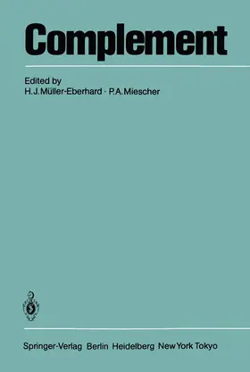 Müller-Eberhard / Miescher |  Complement | Buch |  Sack Fachmedien