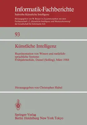 Habel |  Künstliche Intelligenz | Buch |  Sack Fachmedien