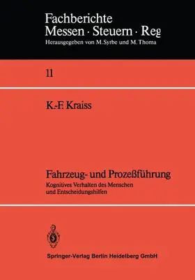 Kraiss |  Fahrzeug- und Prozeßführung | Buch |  Sack Fachmedien