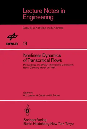 Jordan / Oertel / Robert |  Nonlinear Dynamics of Transcritical Flows | Buch |  Sack Fachmedien