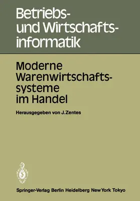 Zentes |  Moderne Warenwirtschaftssysteme im Handel | Buch |  Sack Fachmedien