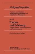 Stegmüller |  Theorie und Erfahrung | Buch |  Sack Fachmedien