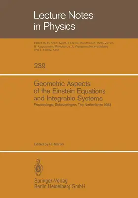 Martini |  Geometric Aspects of the Einstein Equations and Integrable Systems | Buch |  Sack Fachmedien