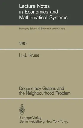Kruse |  Degeneracy Graphs and the Neighbourhood Problem | Buch |  Sack Fachmedien