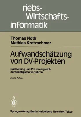 Noth / Kretzschmar |  Aufwandschätzung von DV-Projekten | Buch |  Sack Fachmedien