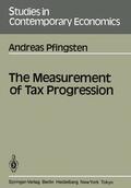 Pfingsten |  The Measurement of Tax Progression | Buch |  Sack Fachmedien