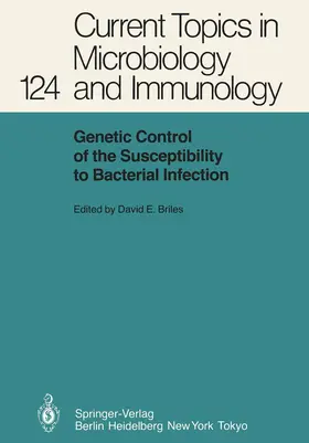 Briles | Genetic Control of the Susceptibility to Bacterial Infection | Buch | 978-3-540-16238-4 | www.sack.de
