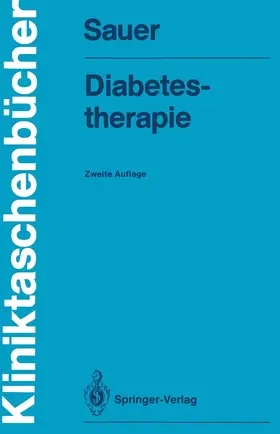 Sauer |  Diabetestherapie | Buch |  Sack Fachmedien
