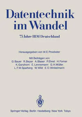 Proebster |  Datentechnik im Wandel | Buch |  Sack Fachmedien