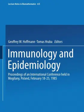 Hoffmann / Hraba |  Immunology and Epidemiology | Buch |  Sack Fachmedien