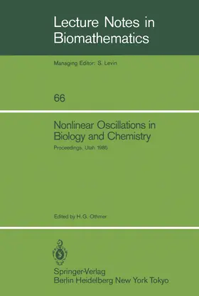 Othmer |  Nonlinear Oscillations in Biology and Chemistry | Buch |  Sack Fachmedien