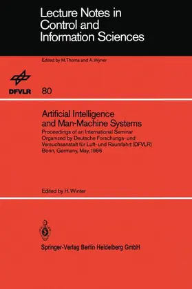 Winter |  Artificial Intelligence and Man-Machine Systems | Buch |  Sack Fachmedien