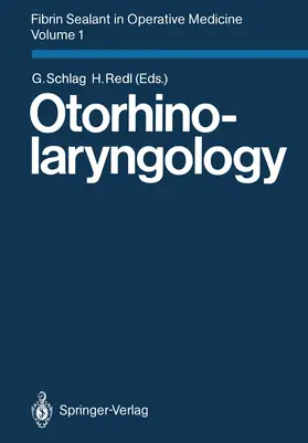 Redl / Schlag |  Fibrin Sealant in Operative Medicine | Buch |  Sack Fachmedien