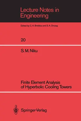 Niku |  Finite Element Analysis of Hyperbolic Cooling Towers | Buch |  Sack Fachmedien