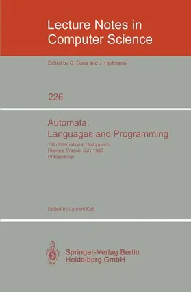 Kott |  Automata, Languages and Programming | Buch |  Sack Fachmedien