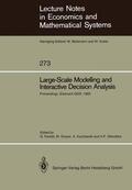 Fandel / Wierzbicki / Grauer |  Large-Scale Modelling and Interactive Decision Analysis | Buch |  Sack Fachmedien
