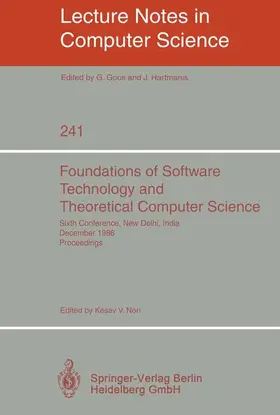 Nori |  Foundations of Software Technology and Theoretical Computer Science | Buch |  Sack Fachmedien