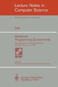 Conradi / Wanvik / Didriksen |  Advanced Programming Environments | Buch |  Sack Fachmedien