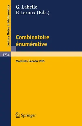 Leroux / Labelle |  Combinatoire enumerative | Buch |  Sack Fachmedien