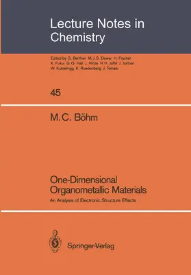 Böhm |  One-Dimensional Organometallic Materials | Buch |  Sack Fachmedien