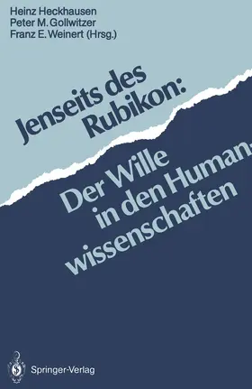 Heckhausen / Gollwitzer / Weinert |  Jenseits des Rubikon | Buch |  Sack Fachmedien