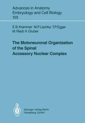 Krammer / Bach / Gruber |  The Motoneuronal Organization of the Spinal Accessory Nuclear Complex | Buch |  Sack Fachmedien