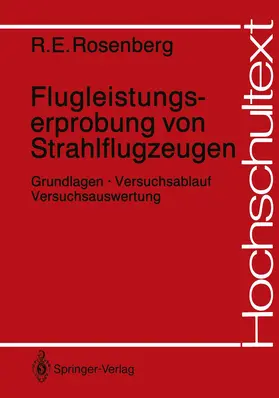 Rosenberg |  Flugleistungserprobung von Strahlflugzeugen | Buch |  Sack Fachmedien