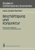 Ramser |  Beschäftigung und Konjunktur | Buch |  Sack Fachmedien